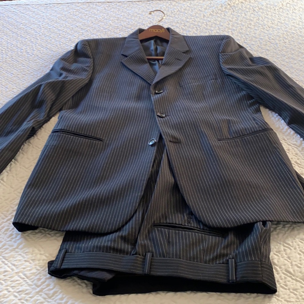 Suit by Donald Trump.